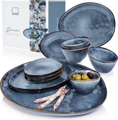 Produktbild von Sänger Servierplatten Set Darwin 11 teilig