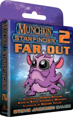 Immagine prodotto di Munchkin Starfinder 2 Far Out - Gioco di carte Espansione - inglese