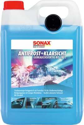 Produktbild von SONAX AntiFrost+KlarSicht bis -18°C - 5 Liter Scheibenreiniger für den Winter