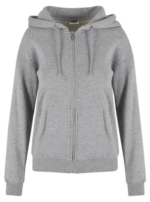Obrázek produktu pro Urban Classics – Dámská mikina s celopropínacím zipem TN437 (M) (šedá)