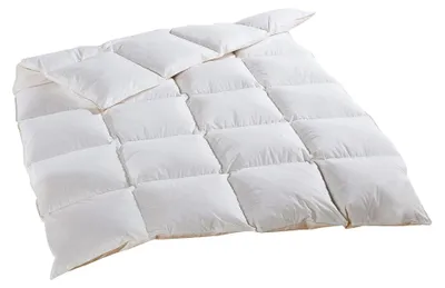 Produktbild von Kassettendecke Ottawa 90% Daunen, 10% Federn, 4 cm Stege - Wärmestufe 4, Größe 135x200 cm