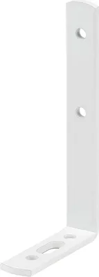 Produktbild von Vormann Gardinenwinkel- weiß 180/60 x 17 mm
