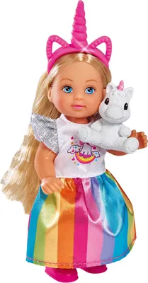 Produktbild von Simba Evi Love - Kleines Einhorn - Einhorn - Puppe - 12cm