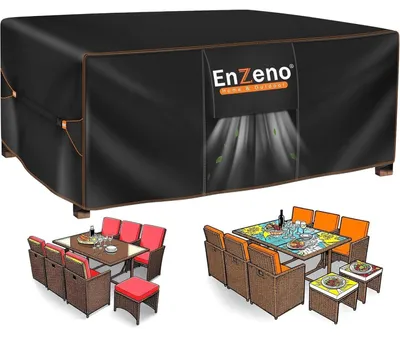 Produktbild von Gartenmöbel Abdeckung Wasserdicht 180x150x90cm 420D Oxford Gewebe Winterfest