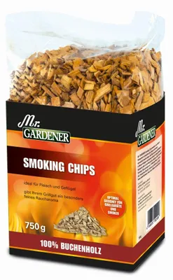 Produktbild von Mr. GARDENER Smoking Chips, für ein besonders feines Raucharoma, 750 g
