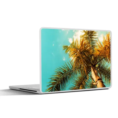 Produktbild von MuchoWow® Laptop Aufkleber Sticker Cover Palme - Sommer - Tropisch 40x30 cm - Laptop Dekoration - Selbstklebend