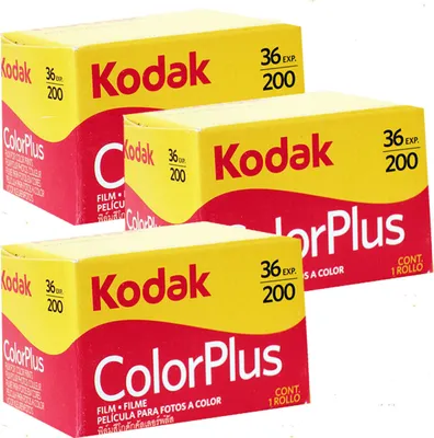 Produktbild von 3 x Kodak Color plus 200 135/36 Film