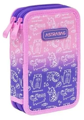 Immagine prodotto di Astuccio doppio senza contenuti. Kitty ASTRA - ASTRA cartoleria