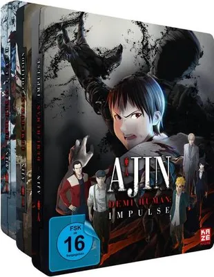 Obrázok produktu pre Ajin: The Movie Trilogie 1-3 (BR) 3Disc -SB- Limited Steelcase Ed.