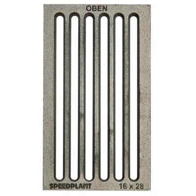 Produktbild von SPEEDPLANT Kaminrost 16 x 28 cm Ascherost Ofenrost Gusseisen