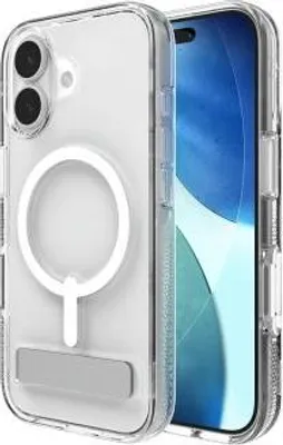 Produktbild von ZAGG Crystal Palace Snap Kickstand, Cover, Apple, iPhone 17, 16 cm (6.3"), Transparent