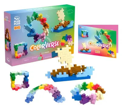 Image de PlusPlus Kit decouverte Colorverse BIG - 60 Pcs