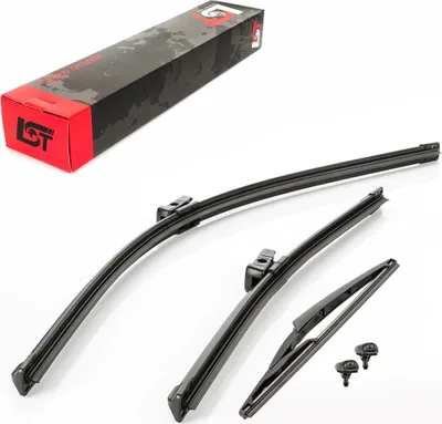 Produktbild von Scheibenwischer Set vorne hinten Frontwischer Heckwischer für Citroen C3 Picasso