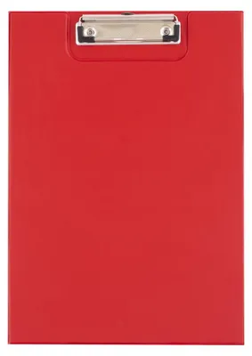 Image de D.RECT Porte-bloc A4 economy film PVC, Rouge