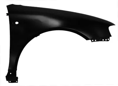 Produktbild von BLU Kotflügel Passend für Audi A3 8L Lift LY9B Rechts Schwarz BrillantSchwarz | 2000-2003 | Vorderseite Vorne | Lackiert | Einbaufertig