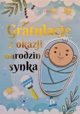 Image de Carte de naissance « Garçon » - YEKU