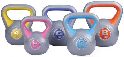 Obrázek produktu pro ČINKA KETTLEBELL LiveUp Plastic 20 kg