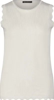Produktbild von Betty Barclay Strick Top figurbetont 3/4 Arm Rundhals-Ausschnitt Gesamtlänge 62 cm