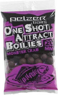 Produktbild von Pelzer One Shot Attract Boilies 250g Monster Crab
