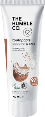 Produktbild von Humble Zahnpasta Kokusnuss & Salz 75 ml