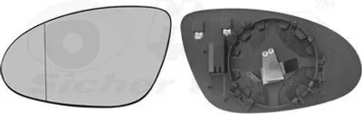 Produktbild von VAN WEZEL Spiegelglas Außenspiegel Links passend für MERCEDES-BENZ S-Klasse Limousine (W221) Asphärisch Beheizbar 3038837
