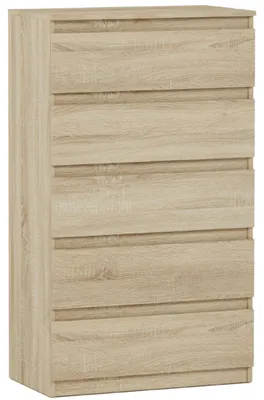 Produktbild von Kommode - Eiche Sonoma - 70 x 40 x 121 cm - Modern R-5