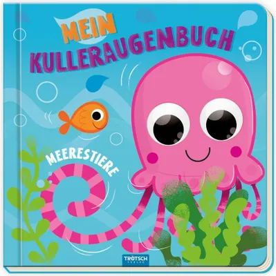 Produktbild von Trötsch Pappenbuch mit Kulleraugen Mein Kulleraugenbuch Meerestiere