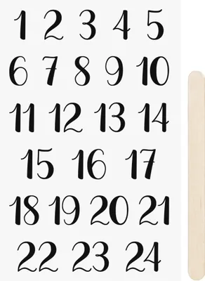 Image de Heyda 203780937 RubSticker Advent sw
