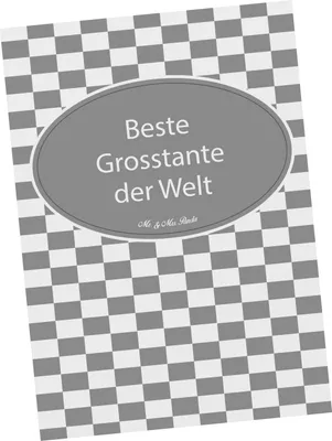 Produktbild von Mr. & Mrs. Panda Postkarte Grosstante - Geschenk, Gewinner Ziel, bildkarte, Postkarten, Fotokarte, Grußkarte, Ansichtskarten