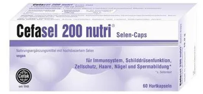 Immagine prodotto di Cefasel 200 capsule nutrienti al selenio 60 pz