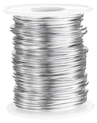 Aluminiumdraht 1,5 mm x 30 m, flexibel, biegsam, für Schmuck und Basteln