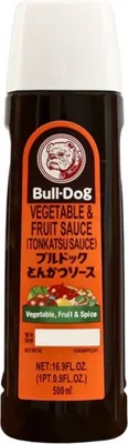 Produktbild von 500ml Tonkatsu Sauce Bull-Dog Tonkatsu Soße, japanische Würzsauce, japanische Lebensmittel