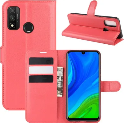 Produktbild von Huawei P Smart (2020) Hülle - Coverup Klapphülle - Rot