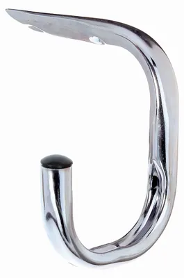 Produktbild von Alberts Fahrradhaken | gebogen | galvanisch blau verzinkt | Gesamthöhe 150 mm | Hakentiefe 110 mm | 6er Set