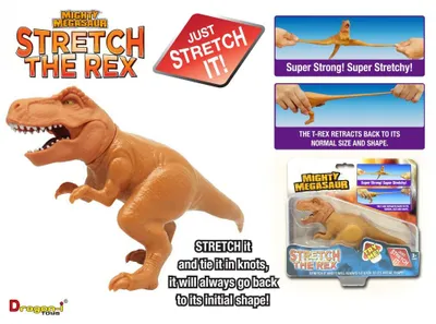 Immagine prodotto di Mighty Megasaur: T-Rex dinosauro elastico