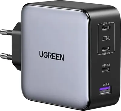 Image de Chargeur secteur Ugreen Gan 200W