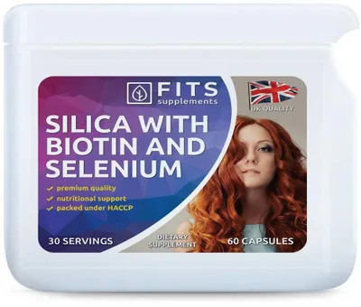 Produktbild von Kieselsäure mit Biotin und Selen, 60 Kapseln