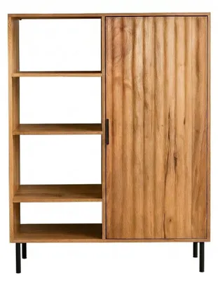 Produktbild von CURVE Highboard mit 1 Tür / 4 Ablagen