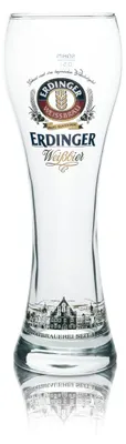 Produktbild von Erdinger Weissbräu Glas 0,5l Weißbier Hefe Weizen Gläser 130 Jahre Jubiläum