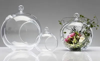 Zdjęcie produktu dla Kula szklana Kula ø 18/H 20 cm - przezroczysta