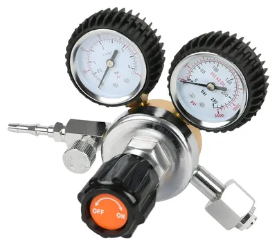 Obrázek produktu pro Regulátor CO2 s duálním manometrem pro systém čepování piva