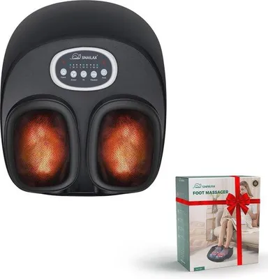 Productafbeelding van Elektrische voetmassageapparaat met warmtefunctie en Shiatsu-massage voor een verbeterde bloedcirculatie en ontspanning