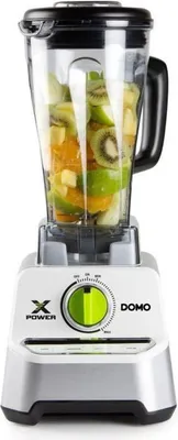 Zdjęcie produktu dla Domo DO747BL, Blender stołowy, 2 l, Funkcja pulse, Rozgniatacz do lodu, 0,85 m, 1500 W