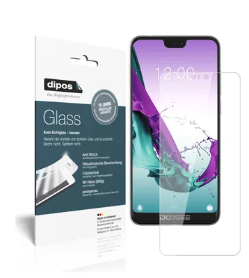 Produktbild von 1x Schutzfolie für Doogee N10 - Anti-Shock 9H Folie dipos Glass Kunststoffglas