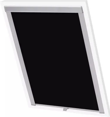 Immagine prodotto di vidaXL Tenda a rullo oscurante nera 104