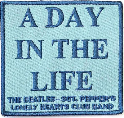 Produktbild von The Beatles A Day In The Life Aufnäher zum Aufnähen 80 x 75 mm