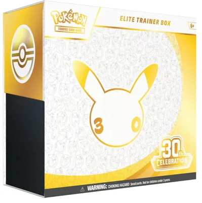 Imagen del producto de Caja de Entrenador Élite para la Celebración del 30º Aniversario de Pokémon (versión en inglés)