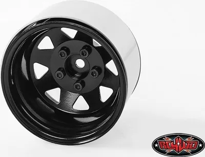 Produktbild von RC4WD Z-W0243 5 Lug Deep Dish Wagon 1.9 Stahl Stamped BeadlockWheels Schwarz 4 Stk.