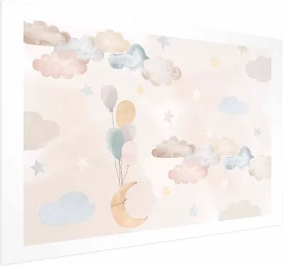 Produktbild von Posterpapier Poster - Fairytale Sky 30x21 cm Für Kinder e-C-10059-ao-a