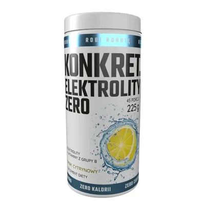 Zdjęcie produktu dla Elektrolity i witaminy z grupy B w proszku bez cukru KONKRET